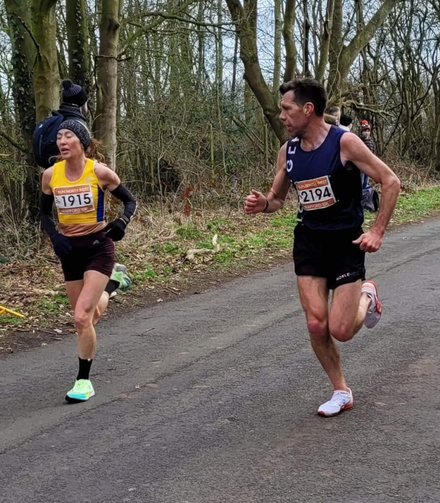 London Marathon Lean In 2023 Trafford 10k R U S S E L L R U N N E R